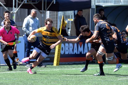 Imagen del partido entre Recoletas Burgos Caja Rural y Les Abelles.