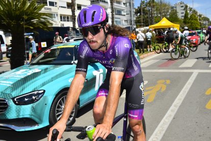 George Jackson, tras el sprint final en Antalya.