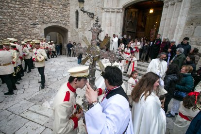 Imagen de la procesión del Cristo de Burgos.