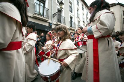 Imagen de la procesión del Cristo de Burgos.