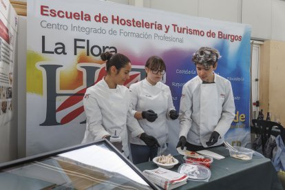 La muestra de enseñanzas de Formación Profesional de Burgos celebra su cuarta edición.