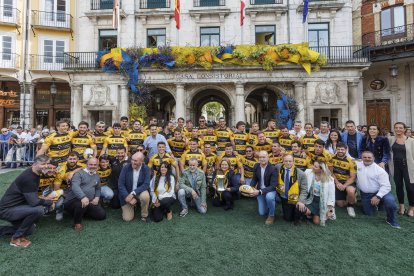 Imagen de la celebración de la Copa del Rey.