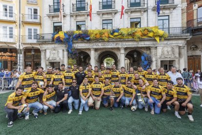 Imagen de la celebración de la Copa del Rey.