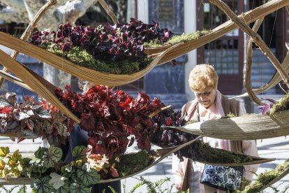 El Paseo se engalana con 100.000 flores