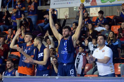 Imagen del partido entre el Tizona y el Guuk Gipuzkoa.