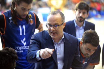 Imagen del partido entre el Tizona y el Guuk Gipuzkoa.