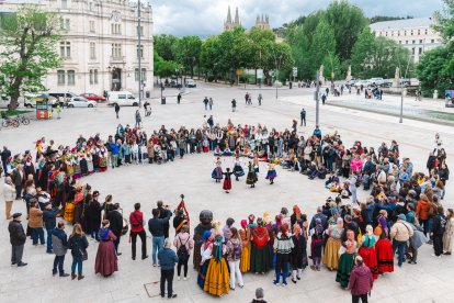 Homenaje al folclore burgalés