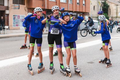 Los miembros del Club BFH - Burgos controlaron el principio y final del recorrido