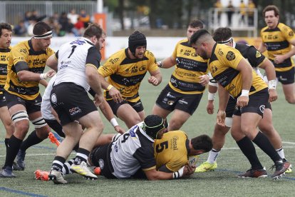 Imagen del partido entre el Recoletas Burgos Caja Rural y El Salvador.