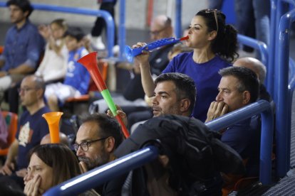 Imagen del quinto partido entre el Grupo Ureta Tizona Burgos y Guuk Gipuzkoa.