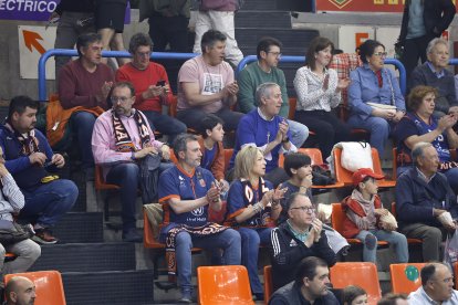 Imagen del quinto partido entre el Grupo Ureta Tizona Burgos y Guuk Gipuzkoa.