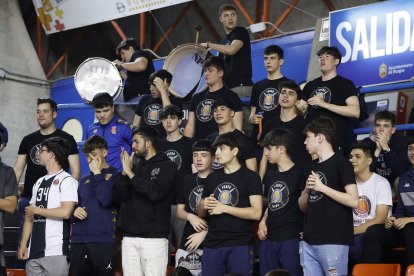Imagen del quinto partido entre el Grupo Ureta Tizona Burgos y Guuk Gipuzkoa.