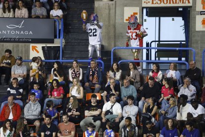 Imagen del quinto partido entre el Grupo Ureta Tizona Burgos y Guuk Gipuzkoa.
