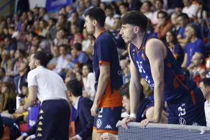 Imagen del quinto partido entre el Grupo Ureta Tizona Burgos y Guuk Gipuzkoa.