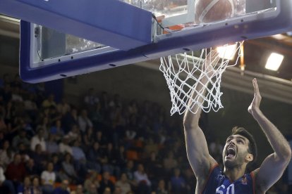 Imagen del quinto partido entre el Grupo Ureta Tizona Burgos y Guuk Gipuzkoa.