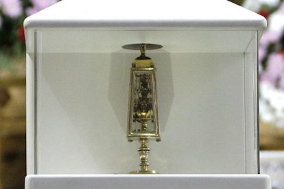 La sangre de San Pantaleón se guarda en Madrid