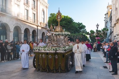 Imagen de la procesión del Corpus.