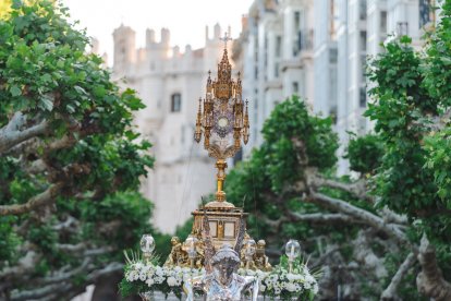 Imagen de la procesión del Corpus.