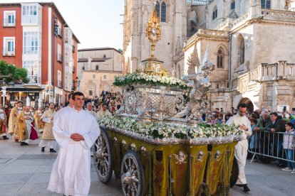 Imagen de la procesión del Corpus.