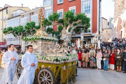 Imagen de la procesión del Corpus.