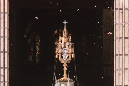 Imagen de la procesión del Corpus.