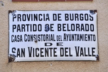 Las placas de información de las localidades