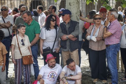 Tradicional procesión de El Curpillos en el Monasterio de las Huelgas.