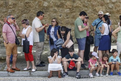 Tradicional procesión de El Curpillos en el Monasterio de las Huelgas.