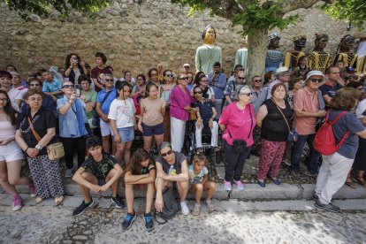 Tradicional procesión de El Curpillos en el Monasterio de las Huelgas.
