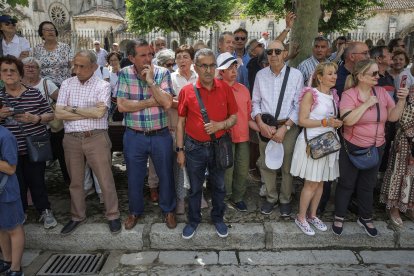 Tradicional procesión de El Curpillos en el Monasterio de las Huelgas.