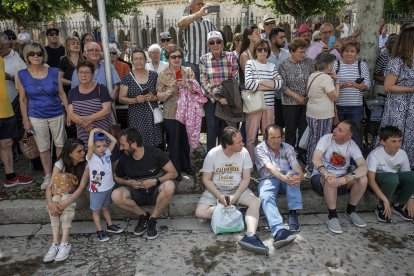 Tradicional procesión de El Curpillos en el Monasterio de las Huelgas.