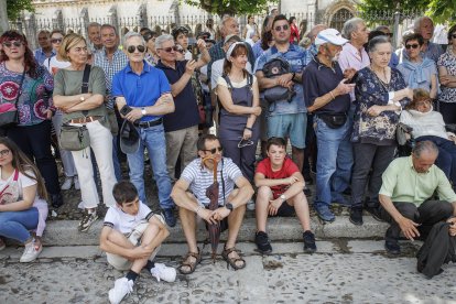 Tradicional procesión de El Curpillos en el Monasterio de las Huelgas.
