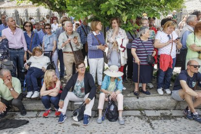 Tradicional procesión de El Curpillos en el Monasterio de las Huelgas.