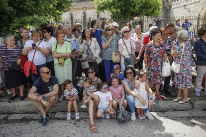 Tradicional procesión de El Curpillos en el Monasterio de las Huelgas.