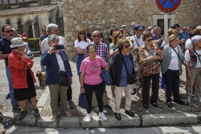 Tradicional procesión de El Curpillos en el Monasterio de las Huelgas.
