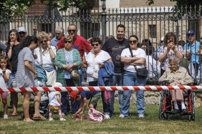 Tradicional procesión de El Curpillos en el Monasterio de las Huelgas.