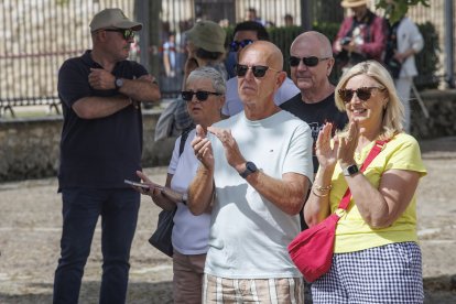 Tradicional procesión de El Curpillos en el Monasterio de las Huelgas.