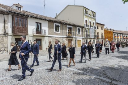 Tradicional procesión de El Curpillos en el Monasterio de las Huelgas.