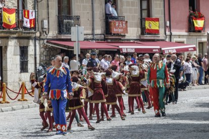 Tradicional procesión de El Curpillos en el Monasterio de las Huelgas.