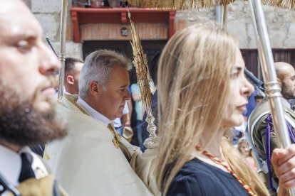 Tradicional procesión de El Curpillos en el Monasterio de las Huelgas.