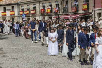Tradicional procesión de El Curpillos en el Monasterio de las Huelgas.