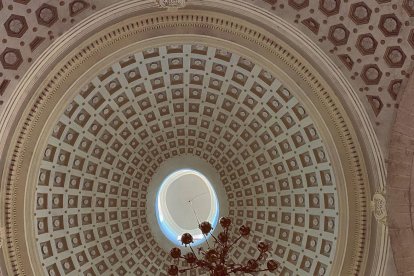Cúpula de la Iglesia Parroquial de Huérmeces