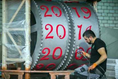 Las carrozas ultiman los detalles