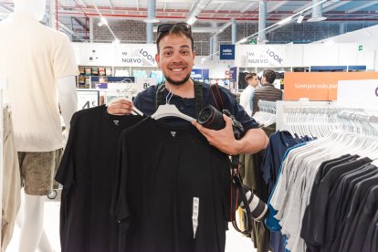 Algunos burgaleses aprovecharon para realizar las primeras compras