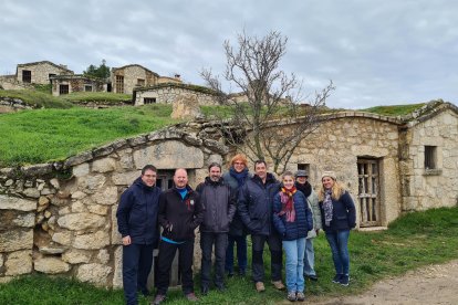 Imagen de una de las visitas que recibe Nacho Rincón