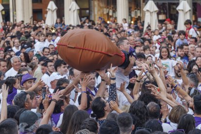 Imagen del inicio de las fiestas de Burgos.