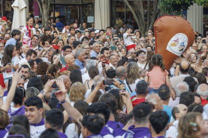 Imagen del inicio de las fiestas de Burgos.