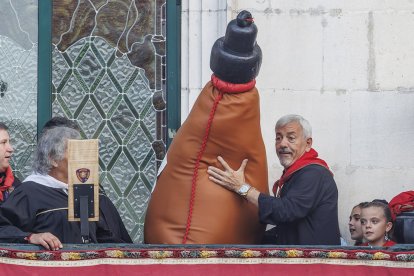 Imagen del inicio de las fiestas de Burgos.