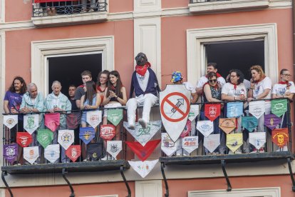 Imagen del inicio de las fiestas de Burgos.