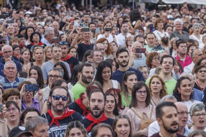 Imagen del inicio de las fiestas de Burgos.
